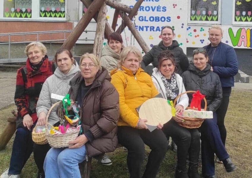 Bendrystės akimirkos socialinėse įstaigose