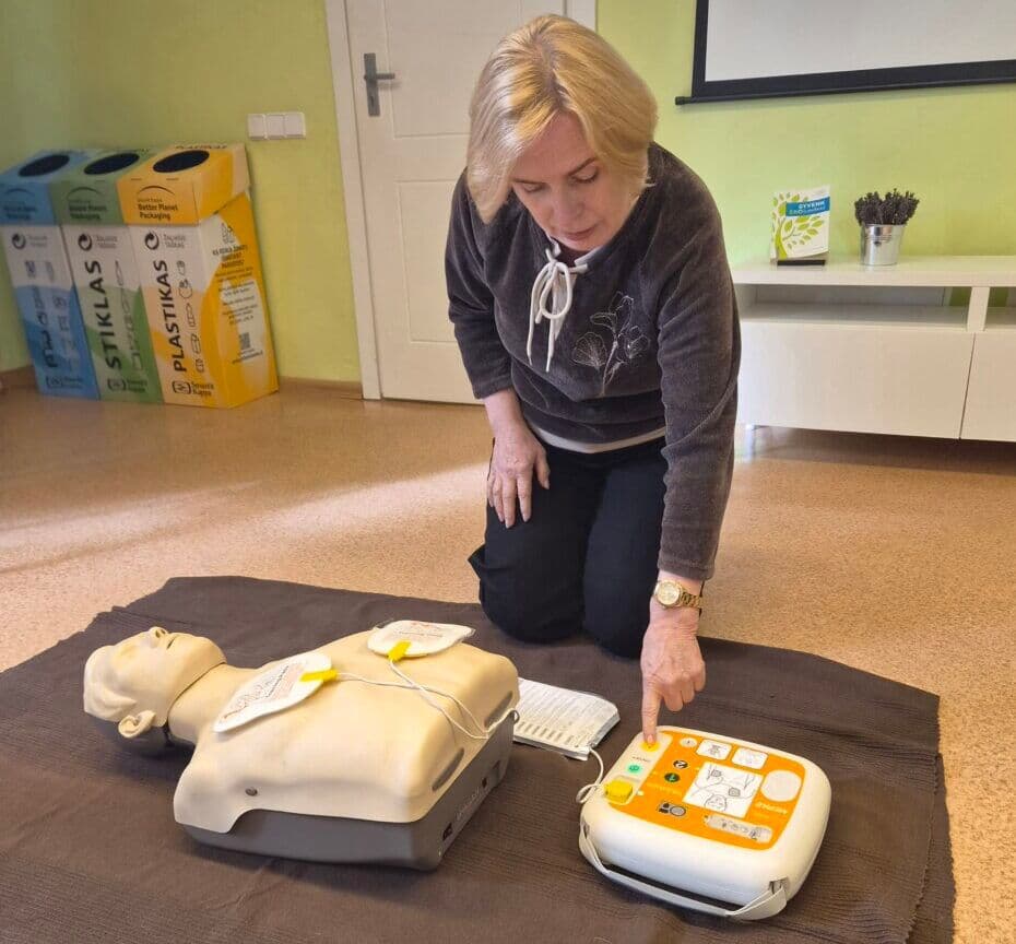 Kai kiekviena minutė svarbi: mokomės gelbėti gyvybes