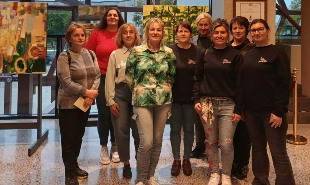 Išvyka į parodą „Šviesos ženklai”